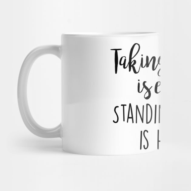 OITNB - Taking steps is easy by qpdesignco